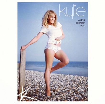 Calendario hot per la 45enne Kylie Minogue 