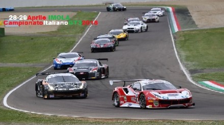 CAMPIONATO ITALIANO GRAN TURISMO 2018 - START AD IMOLA IL 28 E 29 APRILE