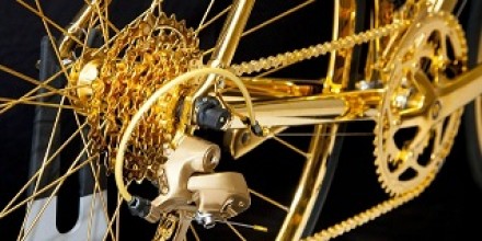 La Bici Super Lusso in Oro - Direttamente da Londra a poco più di 282mila euro.