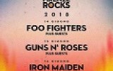 Firenze Rocks - dal 14 al 17 Giugno con concerti dei Foo Fighters, Iron Maiden, Guns Nʼ Roses