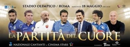 Partita del Cuore Attori contro Cantanti